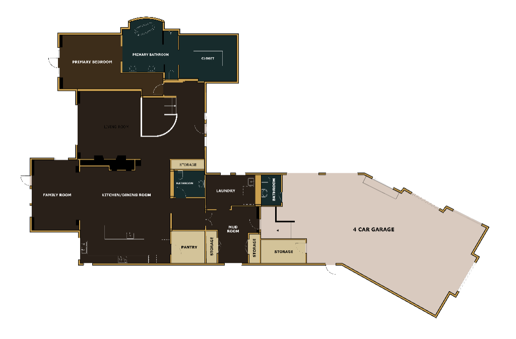 Main Level floor plan