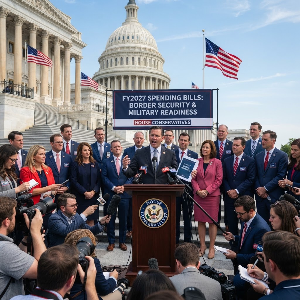 House Conservatives Push FY2027 Spending Bills Toward Border Security and Military Readiness