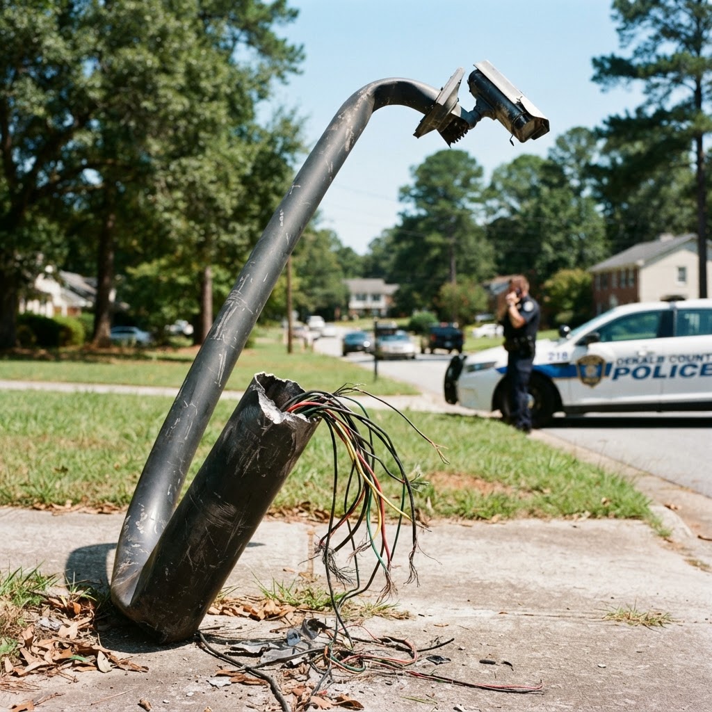 Barrow County Investigates Vandalism of Flock Safety Cameras