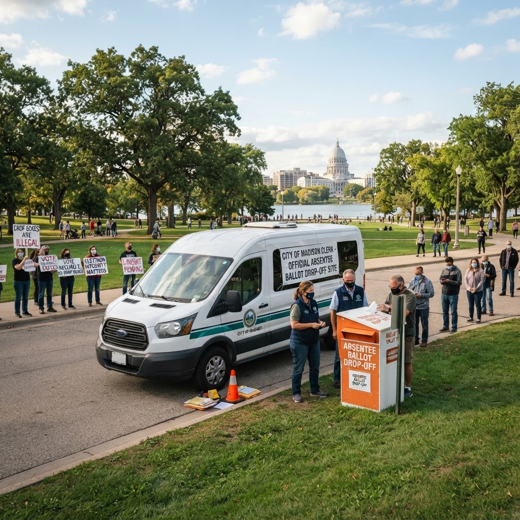 WI GOP Sues Madison to Stop Illegal Mobile Voting Sites