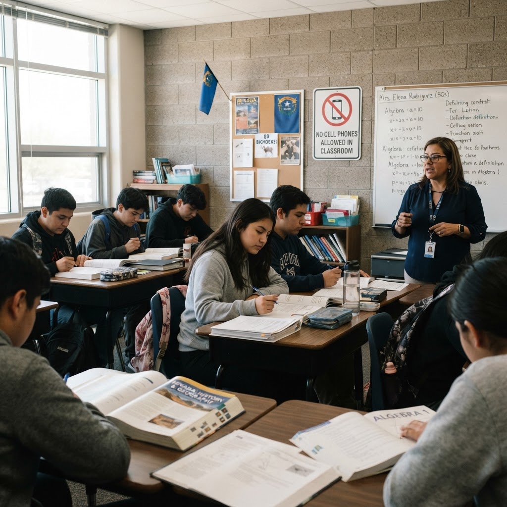 Nevada Board of Education Votes to Limit School Cell Phones