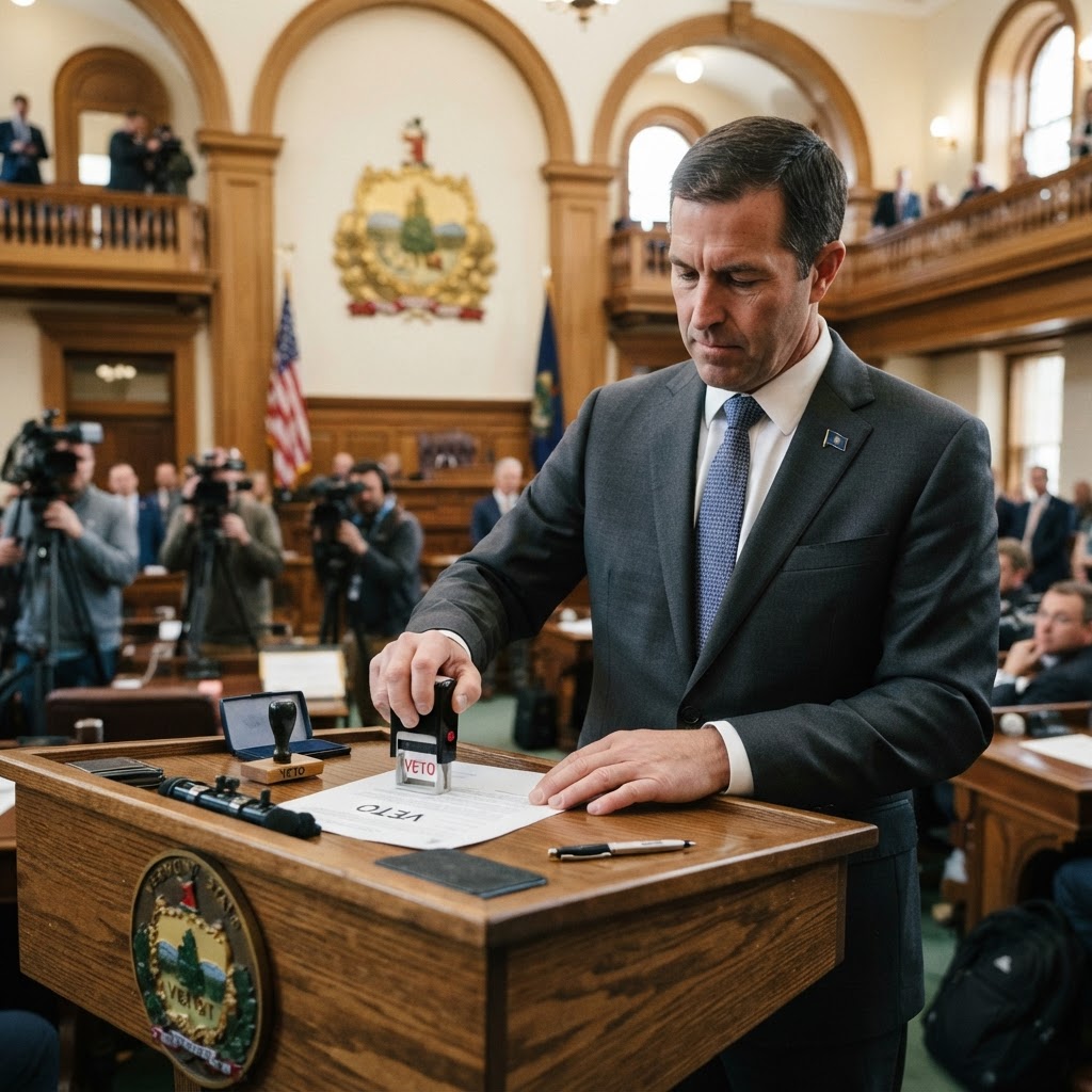 Scott Vetoes Massive Vermont Property Tax Hike