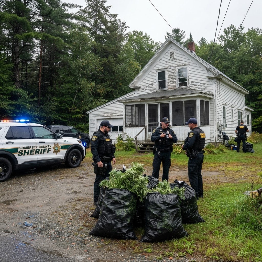 Maine Law Enforcement Hammers Foreign-Linked Drug Grows