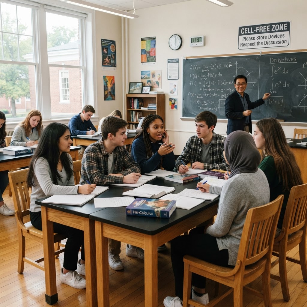 Youngkin’s Cell-Free Schools Plan Moves to Public Phase