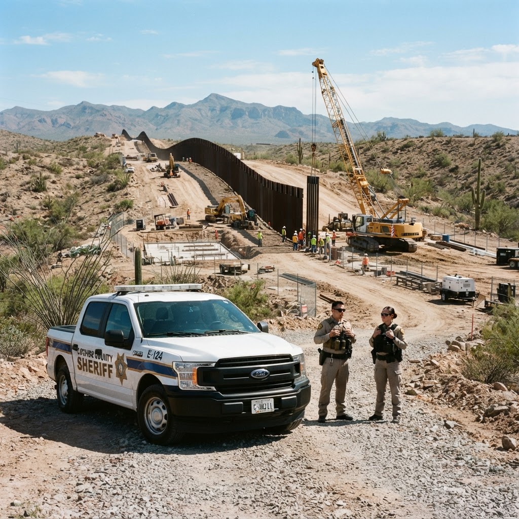 Cochise County Deputies Arrest Protesters at Border Wall Site