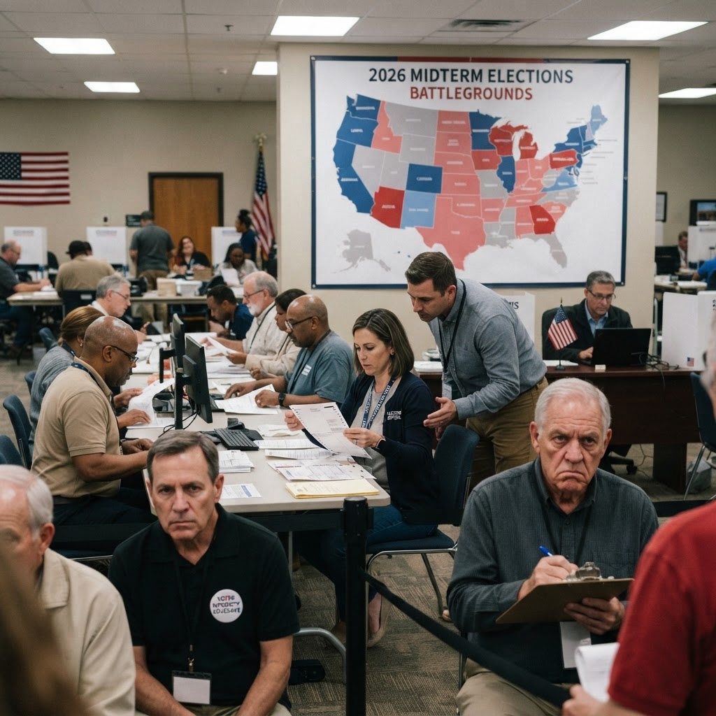 Battleground States Brace for 2026 Midterms as Election Integrity Battles Heat Up Across the Nation
