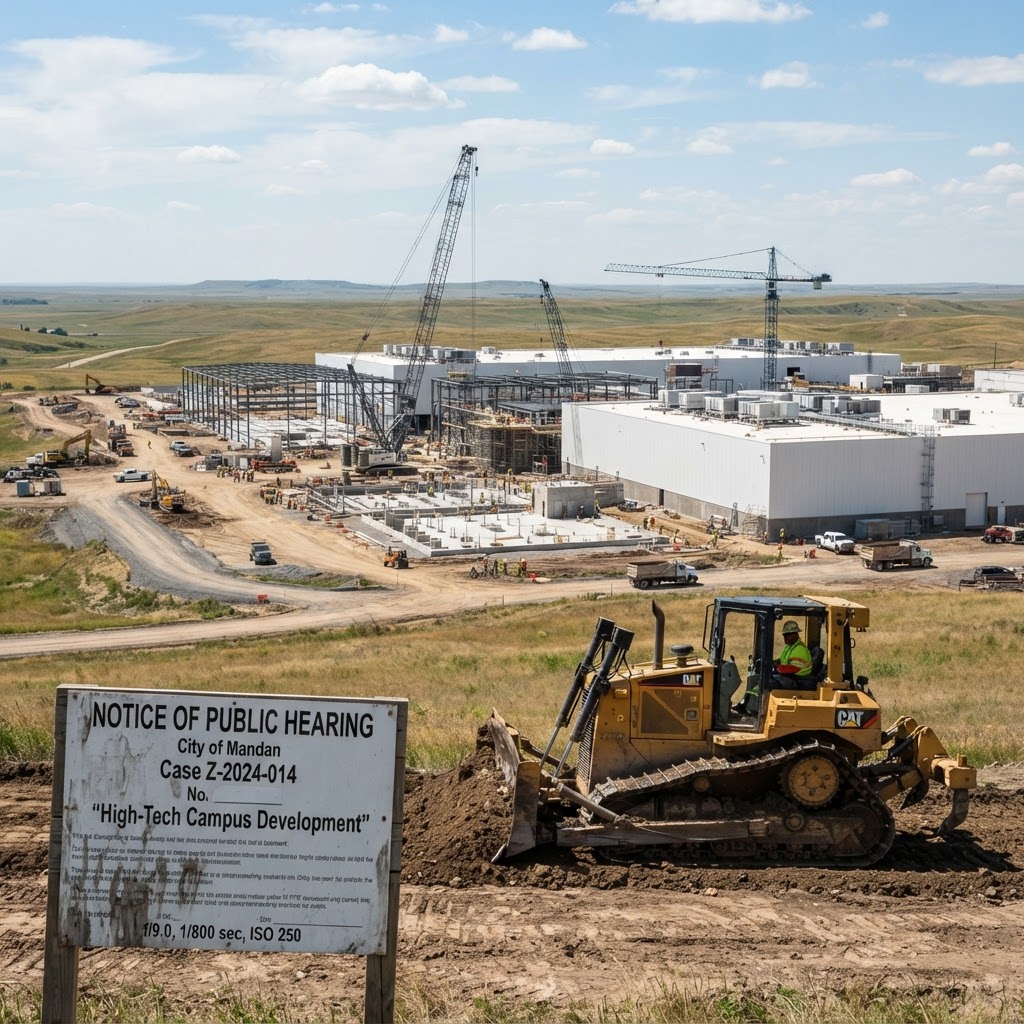 Mandan Data Center Deal Sparks County Jurisdictional Clash