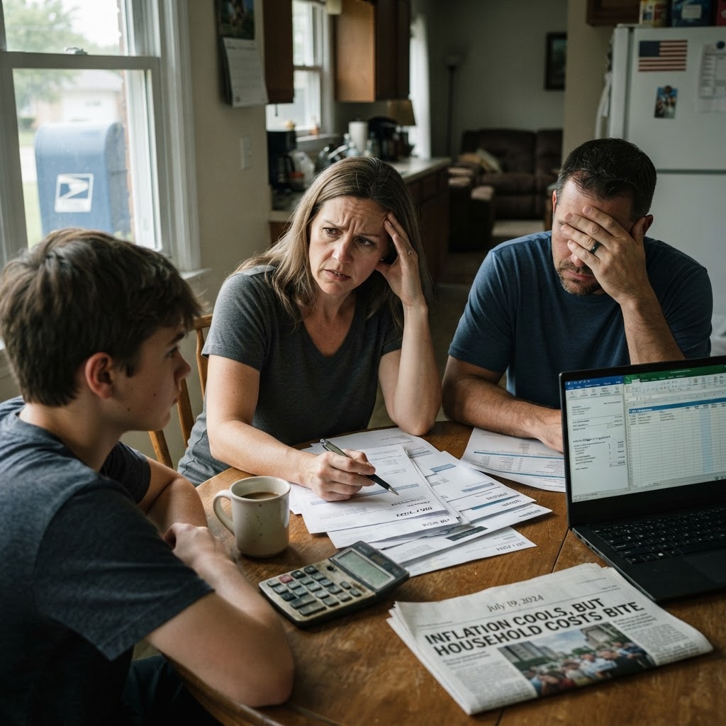 Cooling Inflation, Hot Bills: July Data Show Why Families Still Don’t Trust Washington
