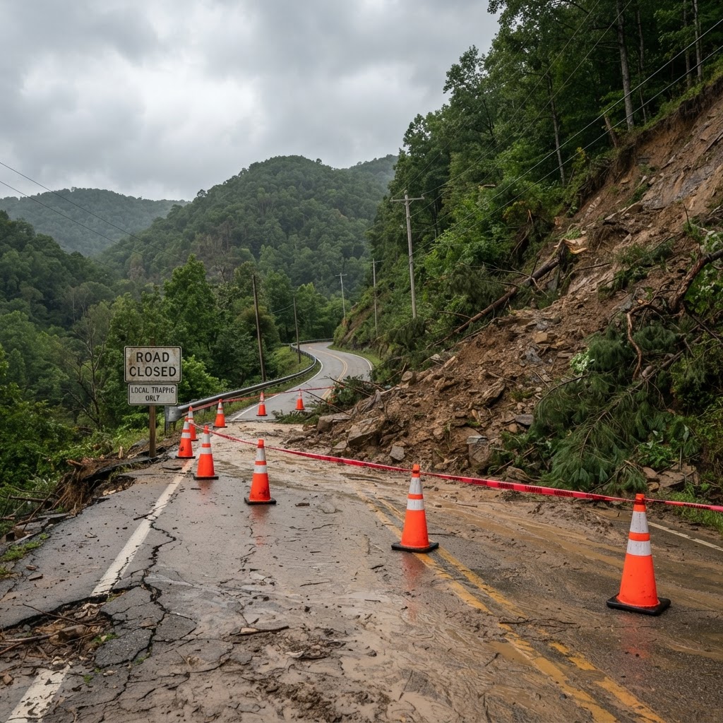 Leslie County Secures Emergency Funds for Road Repairs