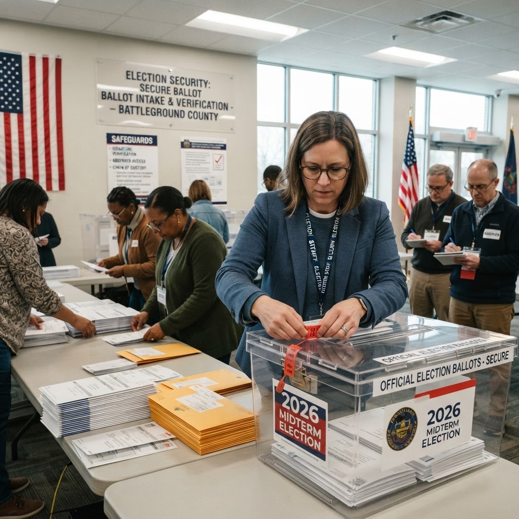 Battleground States Tighten Ballot Safeguards Ahead of 2026 Midterms