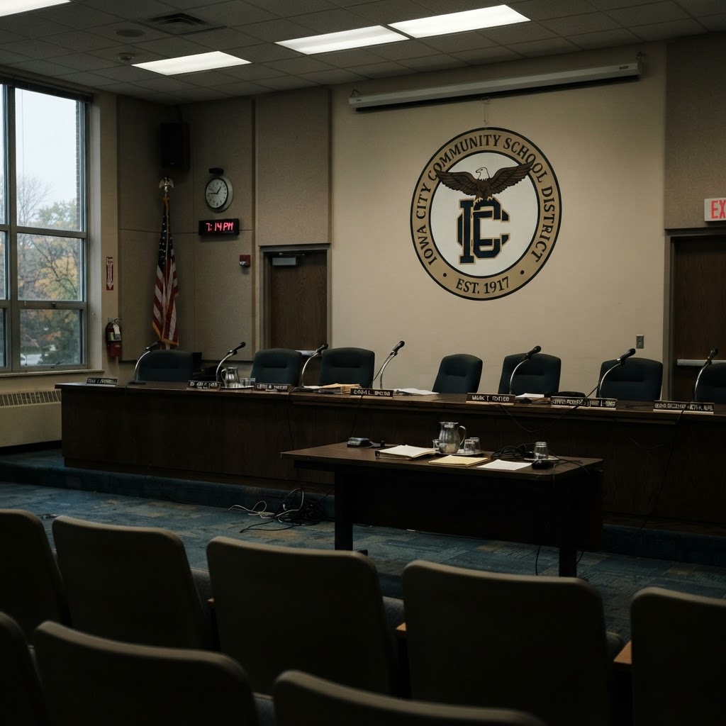 Iowa City School Board Member Resigns Amid Budget Turmoil