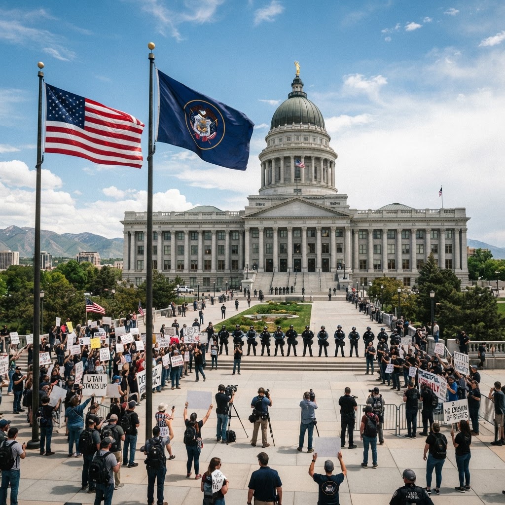 DOJ Threatens Utah Over Election Integrity Laws