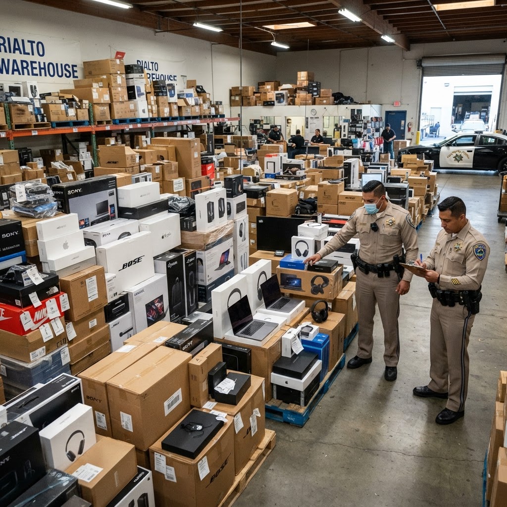 CHP Seizes $500K in Stolen Goods Amid Retail Theft Crisis