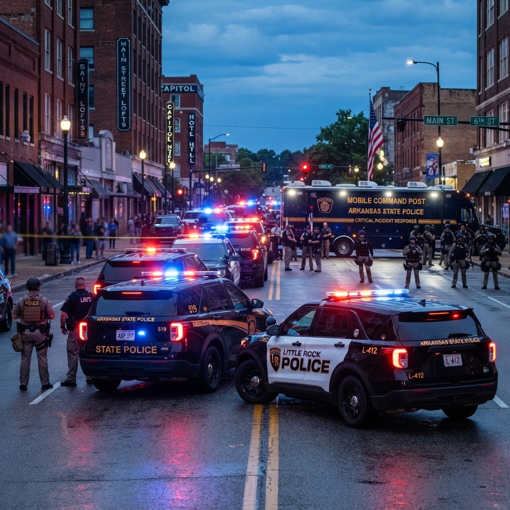 Massive Crime Sweep Nets Dozens in Little Rock