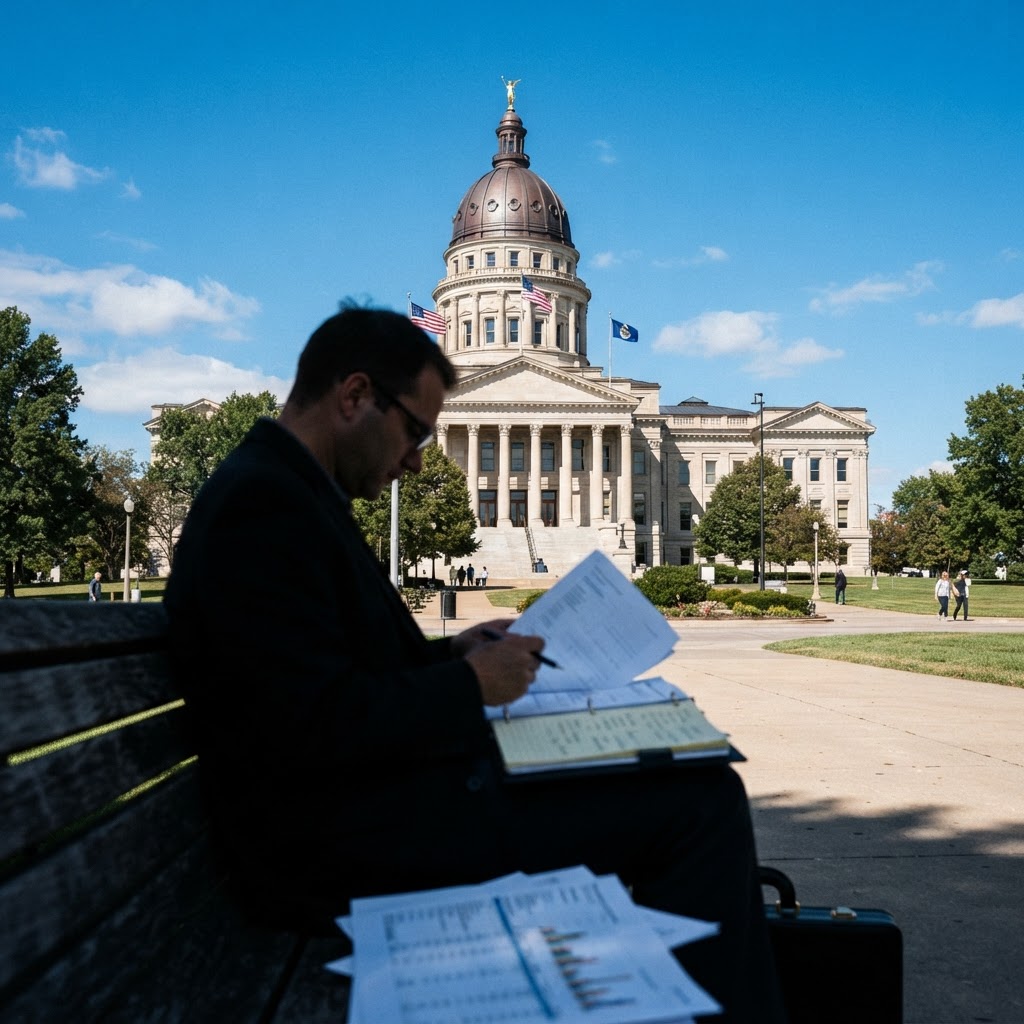 Kelly Vetoes Tax Relief Again, Sparking Topeka Showdown