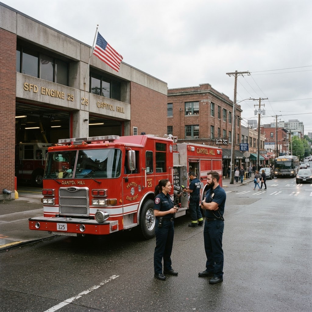 Seattle Firefighters Warn of Risks in Mayor's Budget Cuts