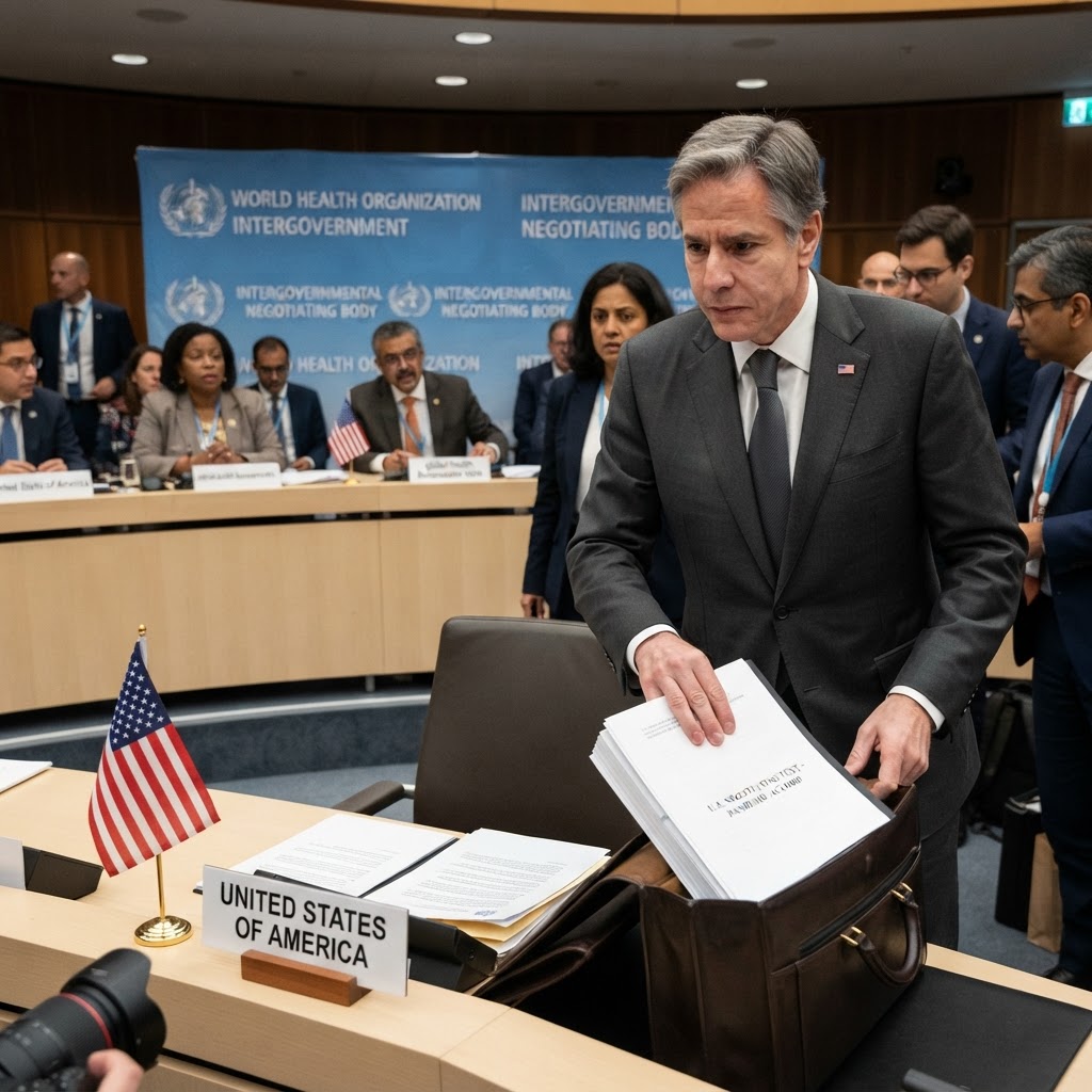 America Draws the Line: U.S. Pulls Back from WHO Pandemic Treaty as Global Health Bureaucrats Push for Sweeping Sovereignty Grab