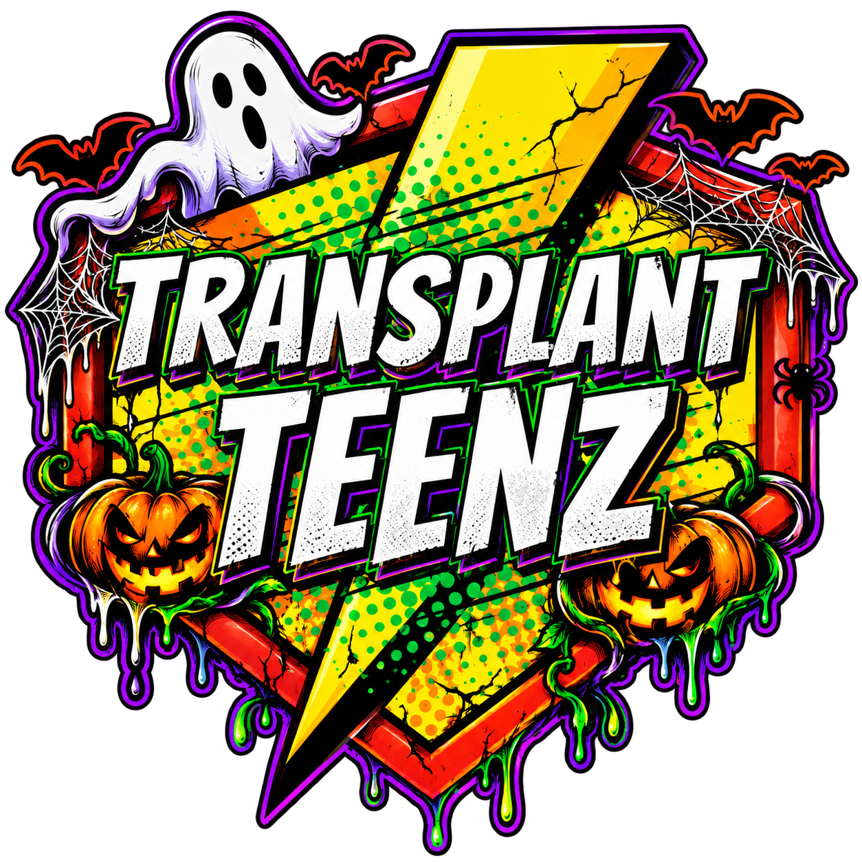 Transplant Teenz Halloween badge