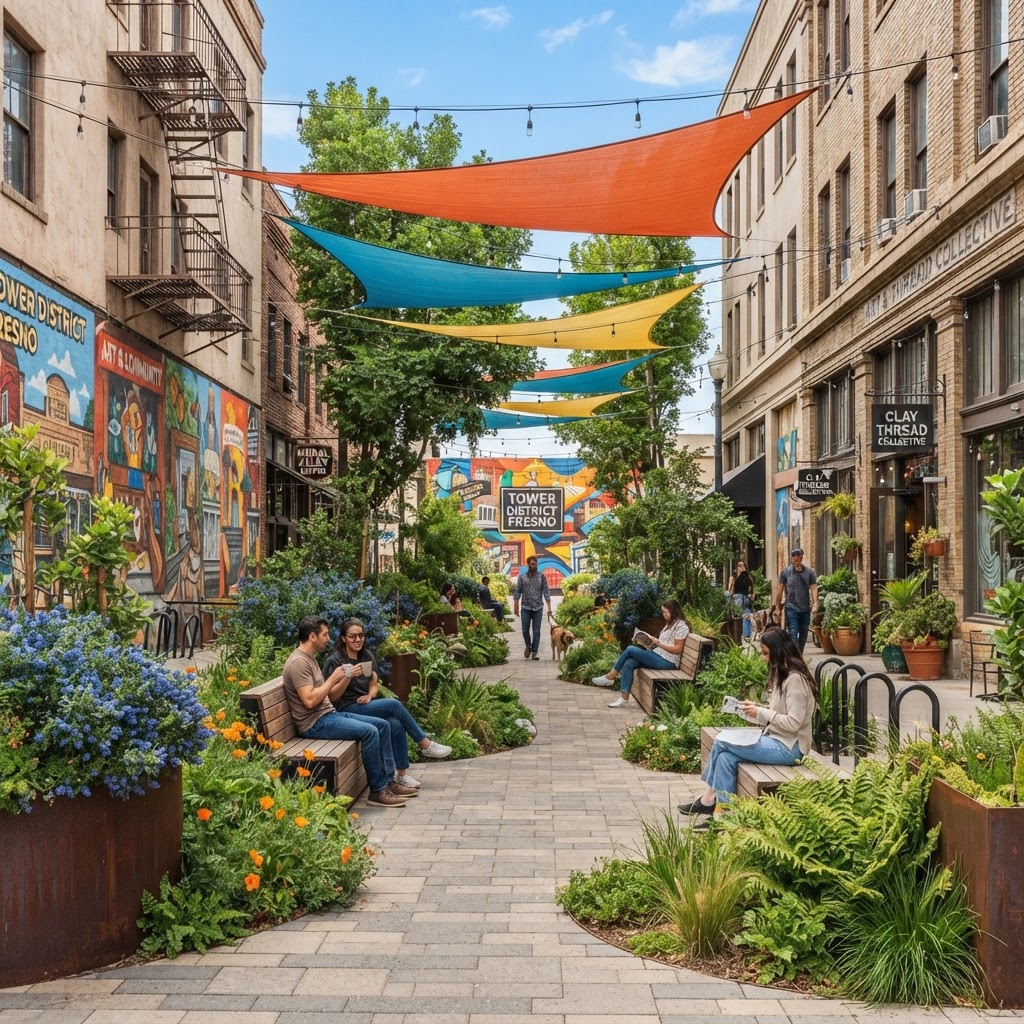 Garden Alley concept art