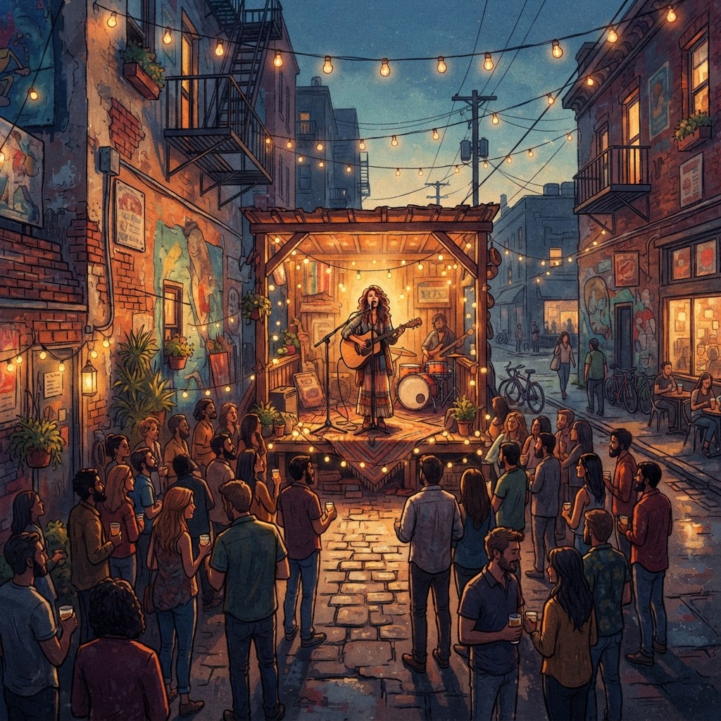 Pocket Performance Stage concept art