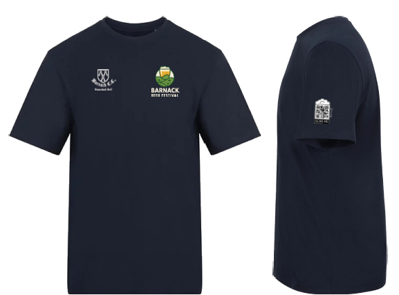 Barnack Festival T-Shirt — Navy Blue