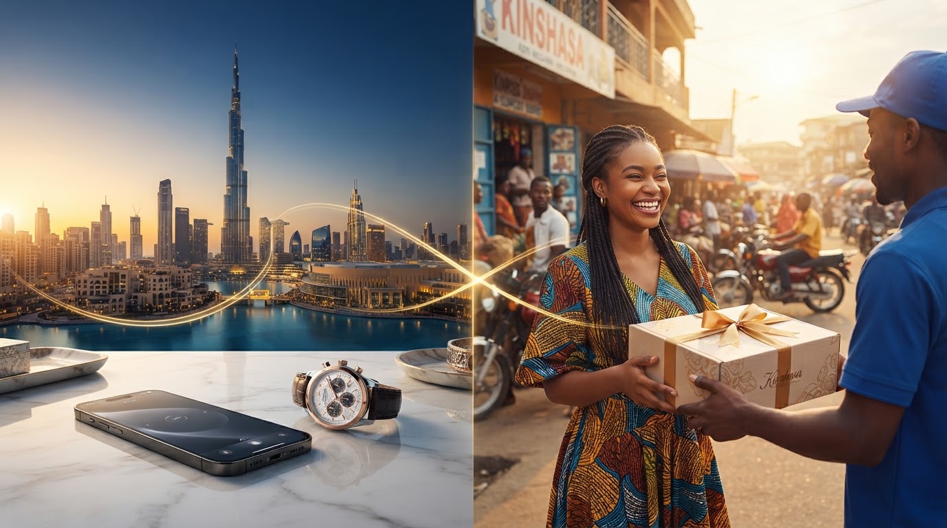 Dubai to Kinshasa