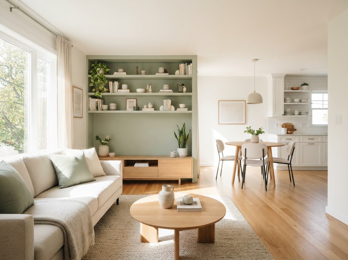 Clean, bright Central Florida home interior after professional recurring cleaning service