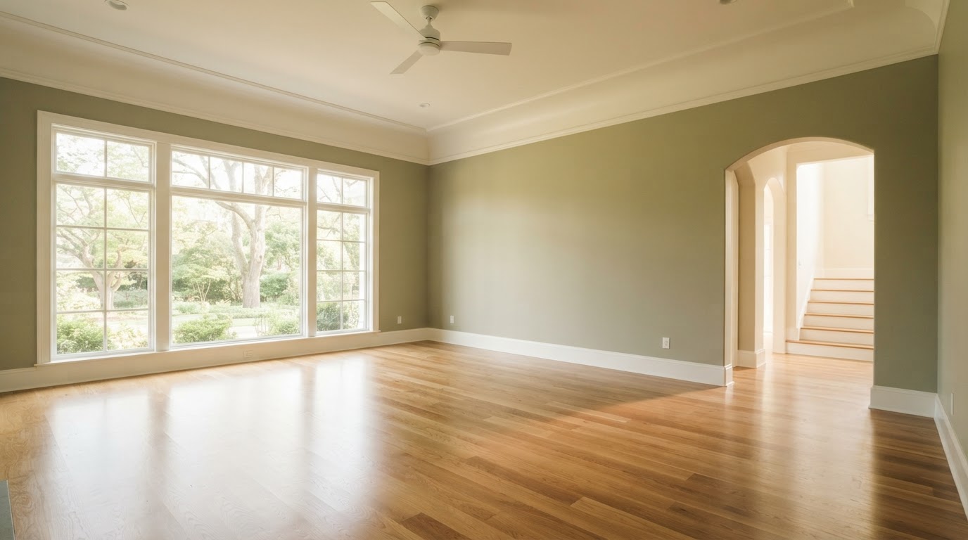 Bright, professionally cleaned Central Florida home interior by Apex Cleaning Solutions