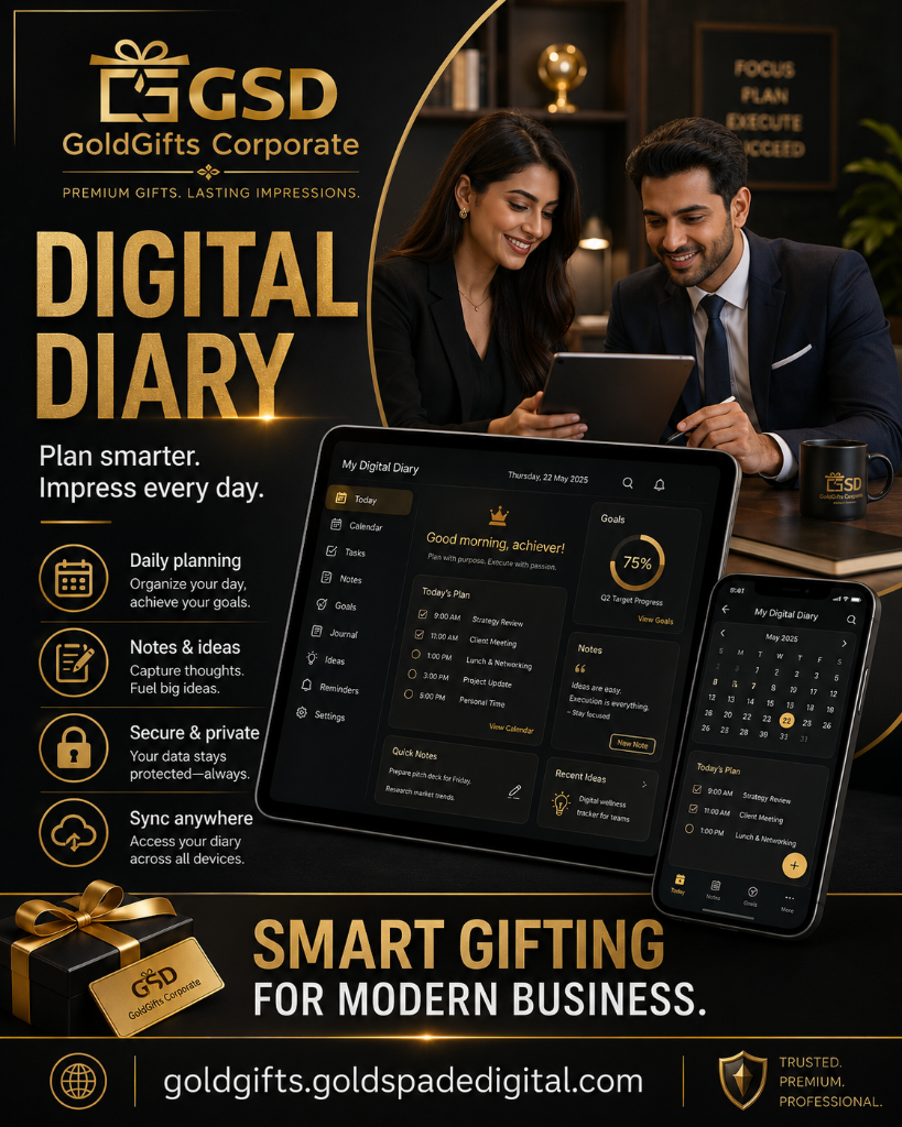 GoldGifts Gratitude & Milestones Diary