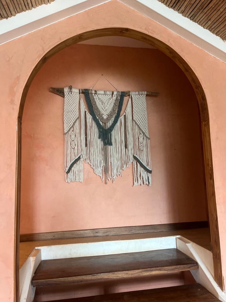 Macramé wall art