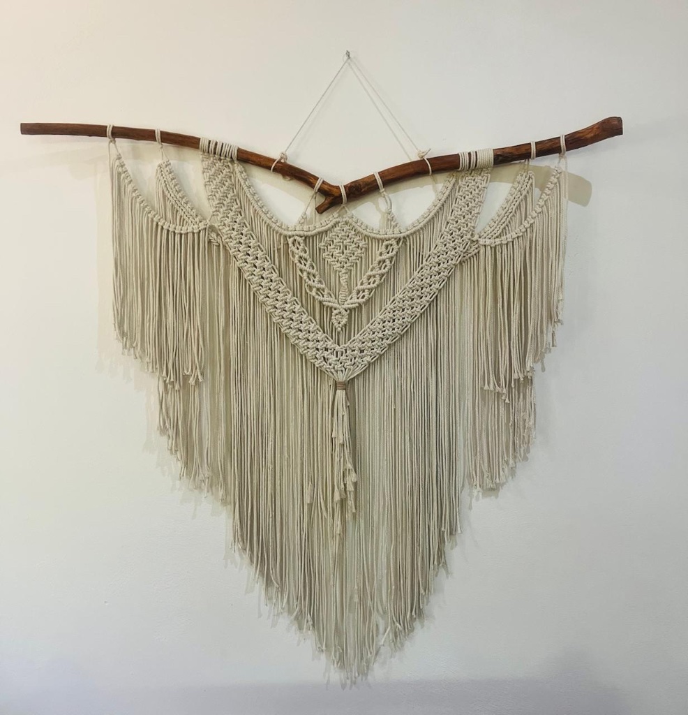 Macramé wall art