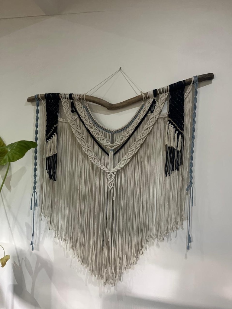 Macramé wall art