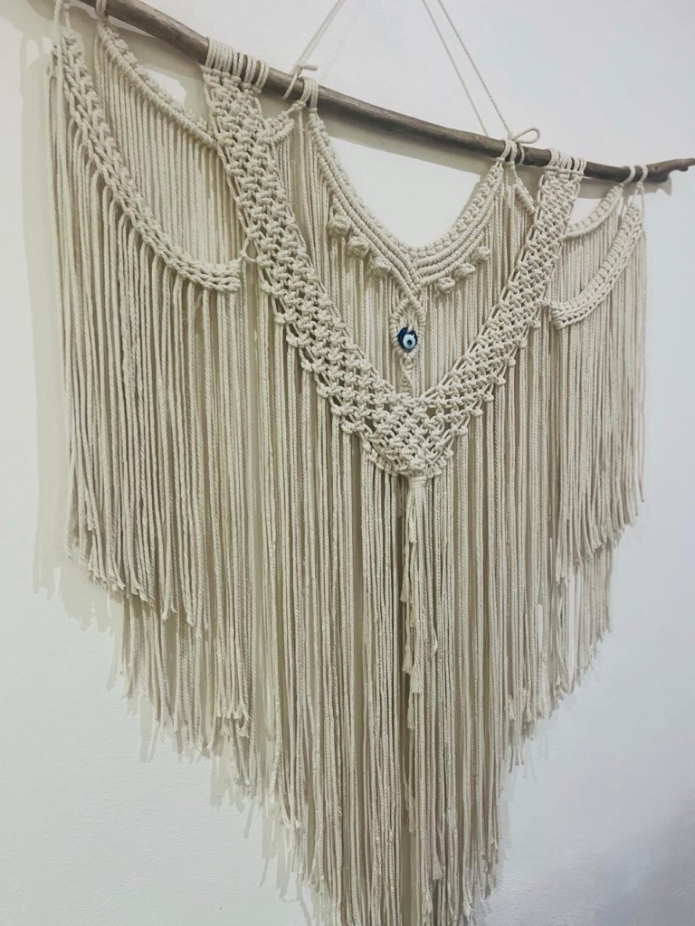 Macramé wall art