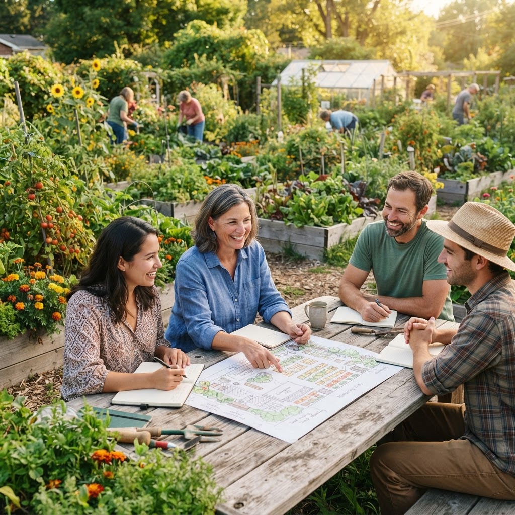 Designing a Garden Mentorship Program for New Members