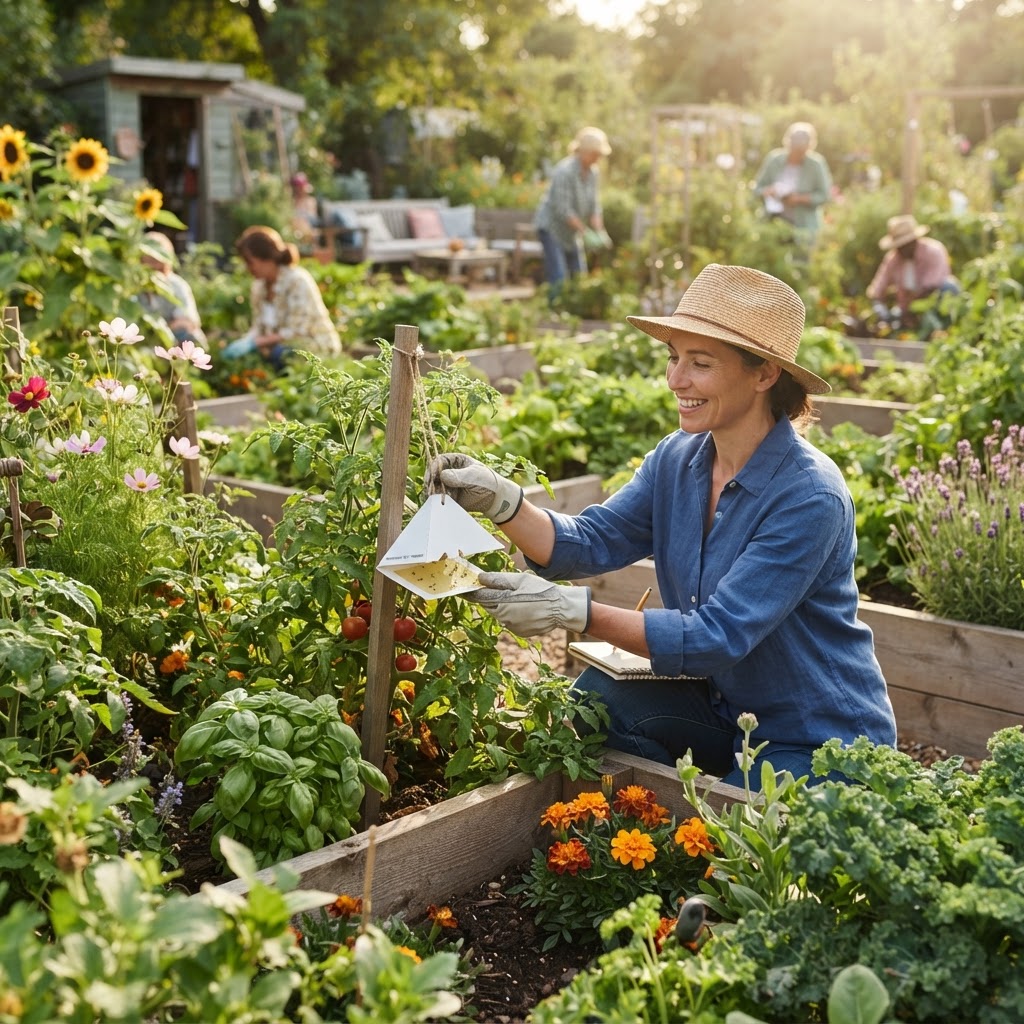 Using Pheromone Traps for Community-Wide Pest Monitoring