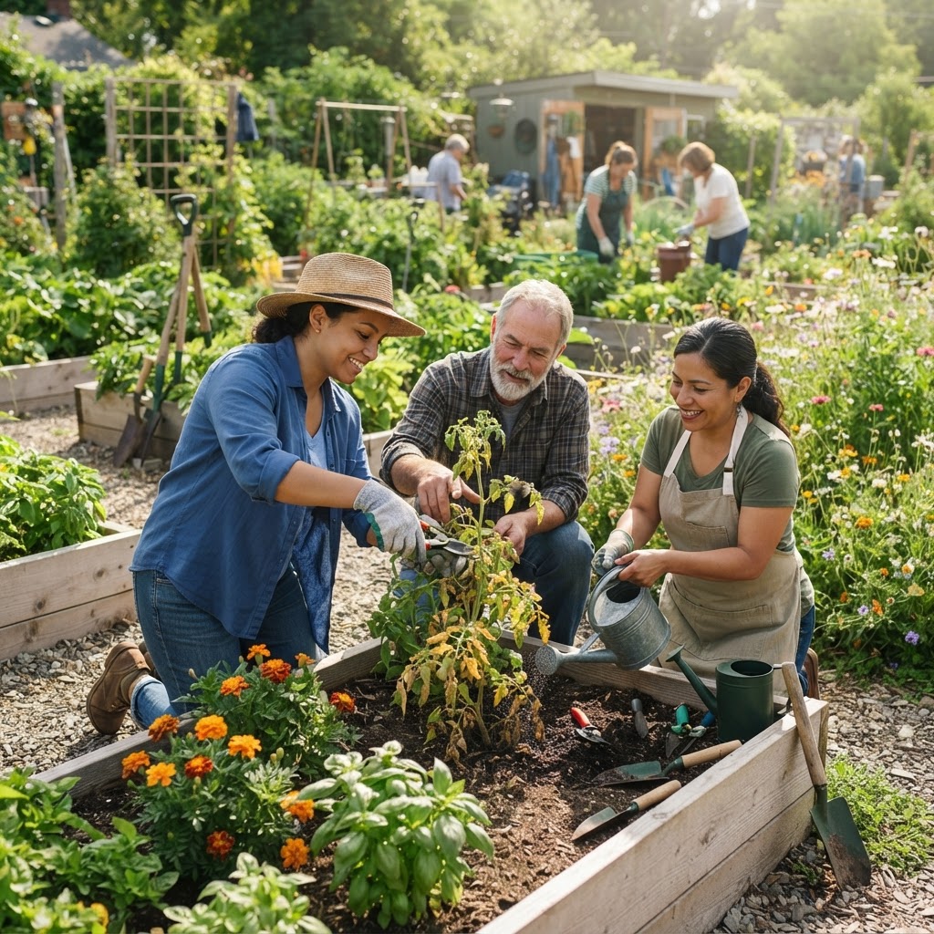 Collaborative Management of Verticillium Wilt in Shared Garden Spaces