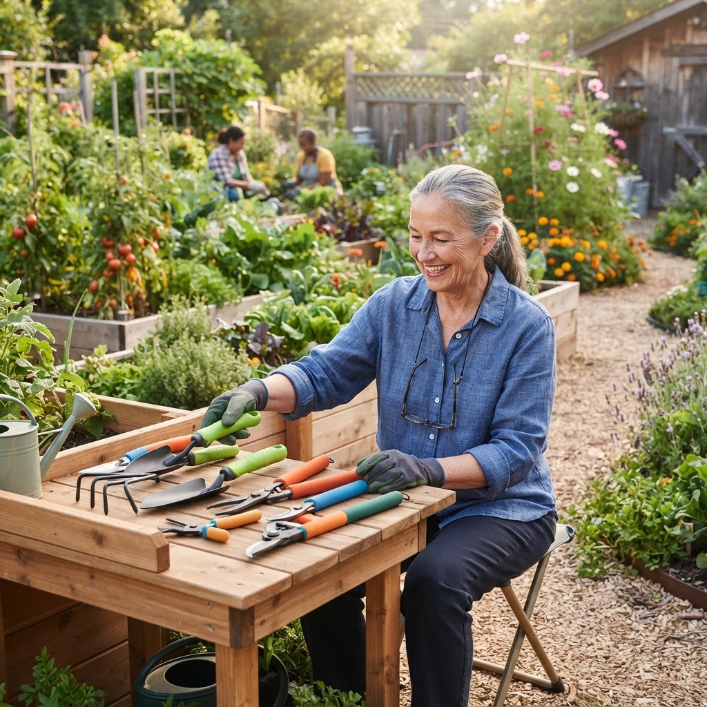 Ergonomic Tool Selection for Accessible Community Gardening