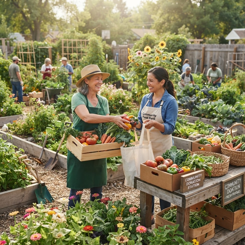 Partnership Models for Donating Surplus Garden Produce