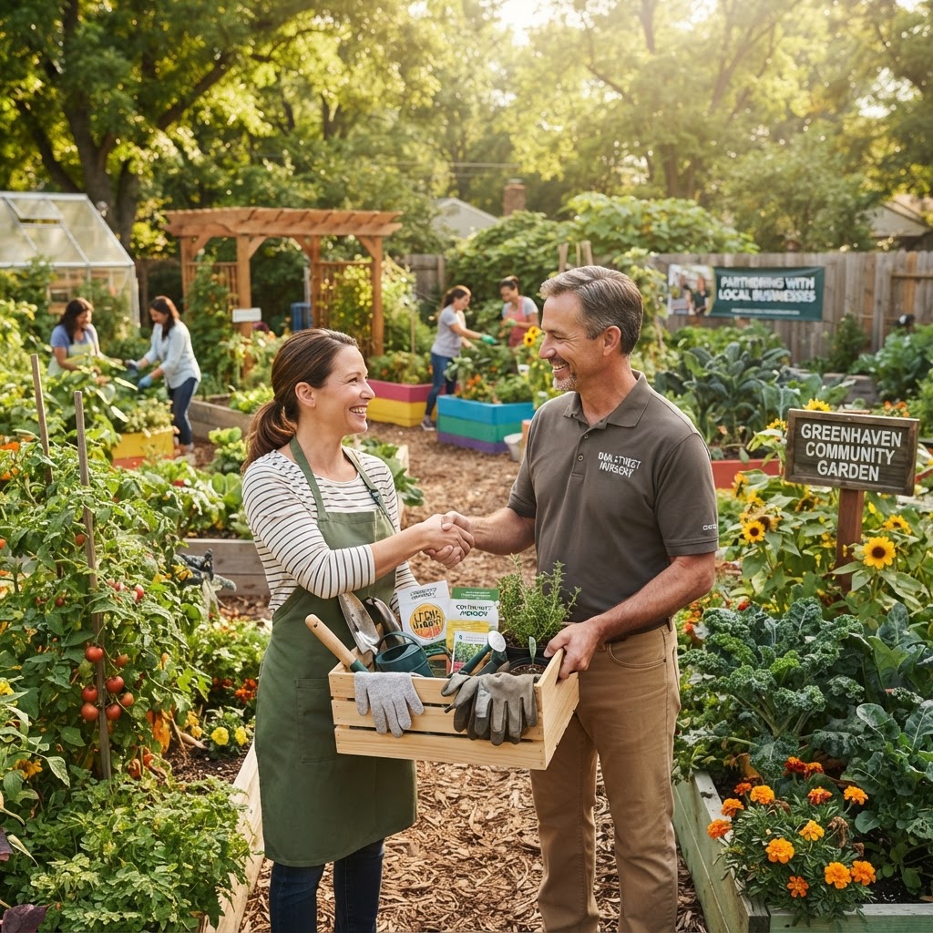 Sourcing Local Business Donations for Garden Supplies: A Complete Guide for Community Gardeners
