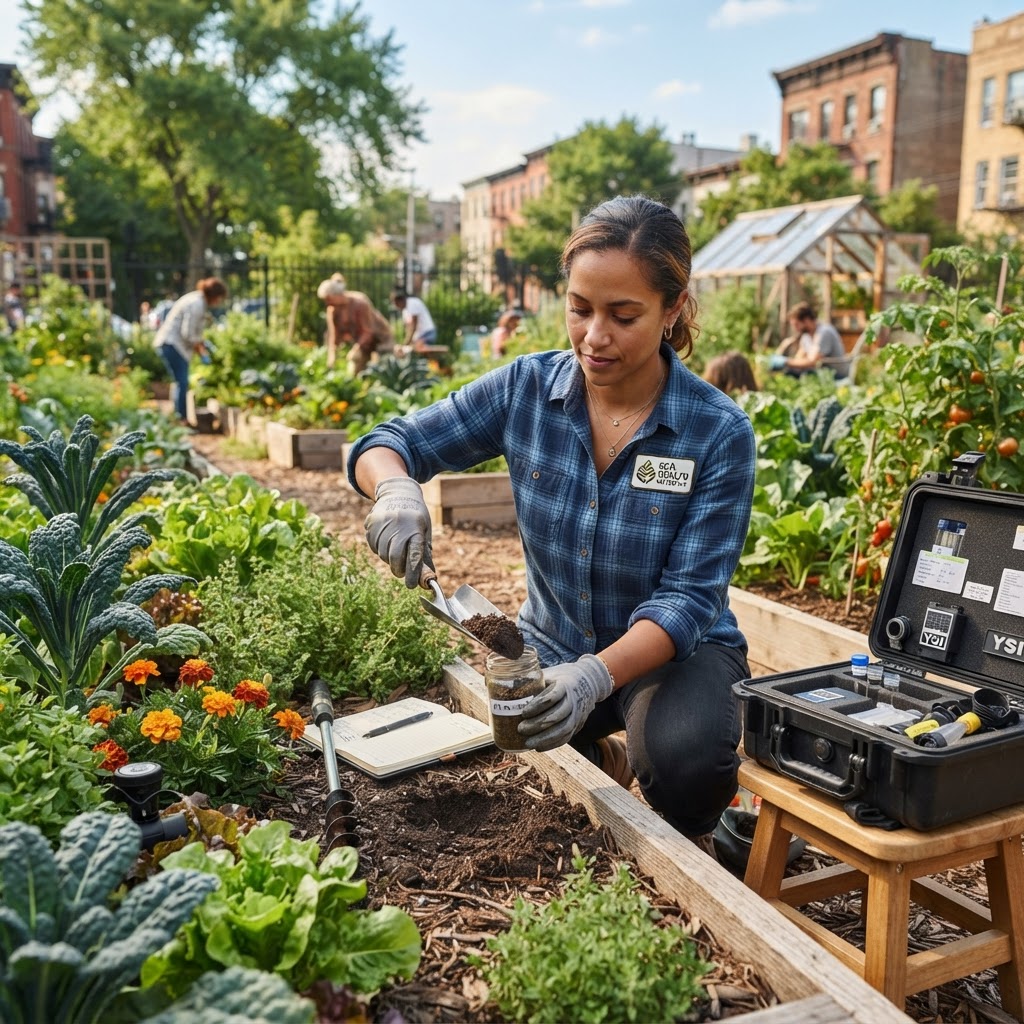 Urban Site Assessment: Testing for Lead and Heavy Metals in Your Community Garden