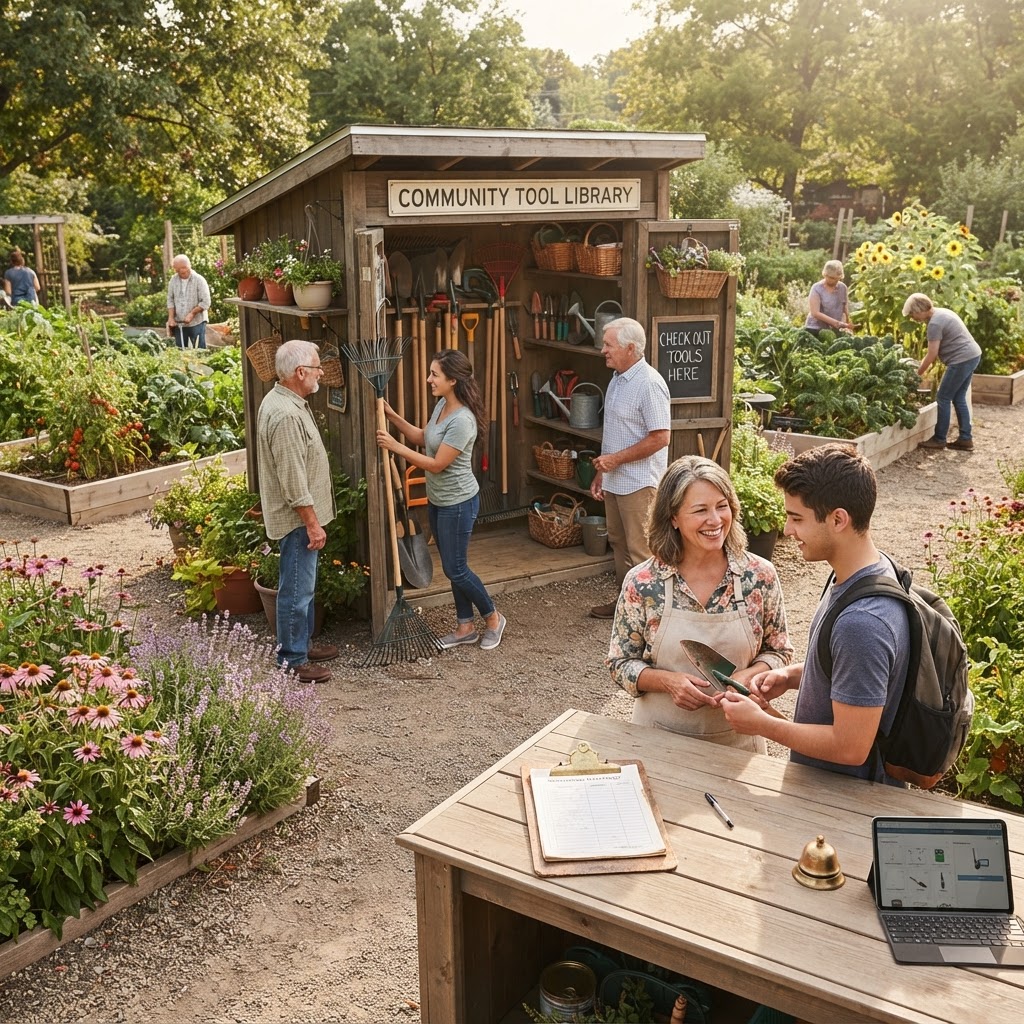 How to Establish a Communal Tool Library and Checkout System for Your Community Garden