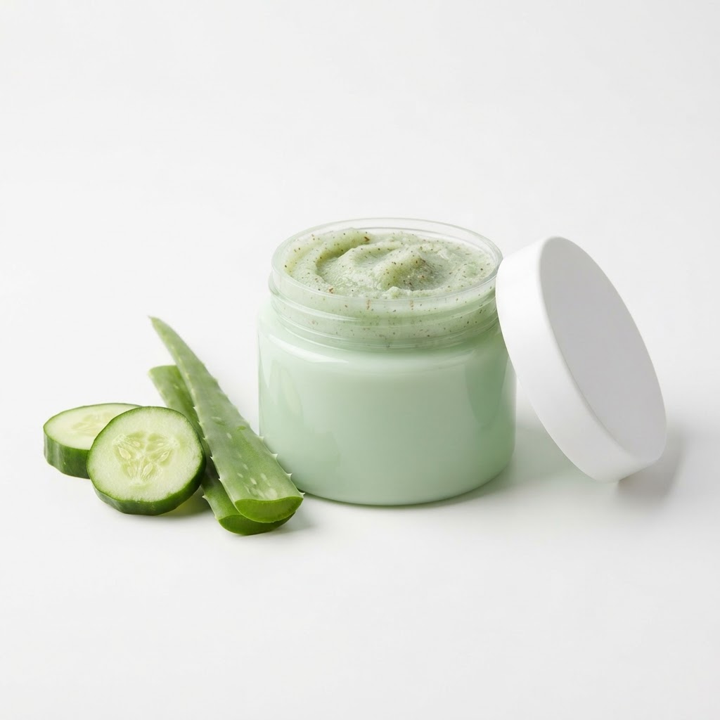 Premium Cucumber & Aloe Vera Scrub