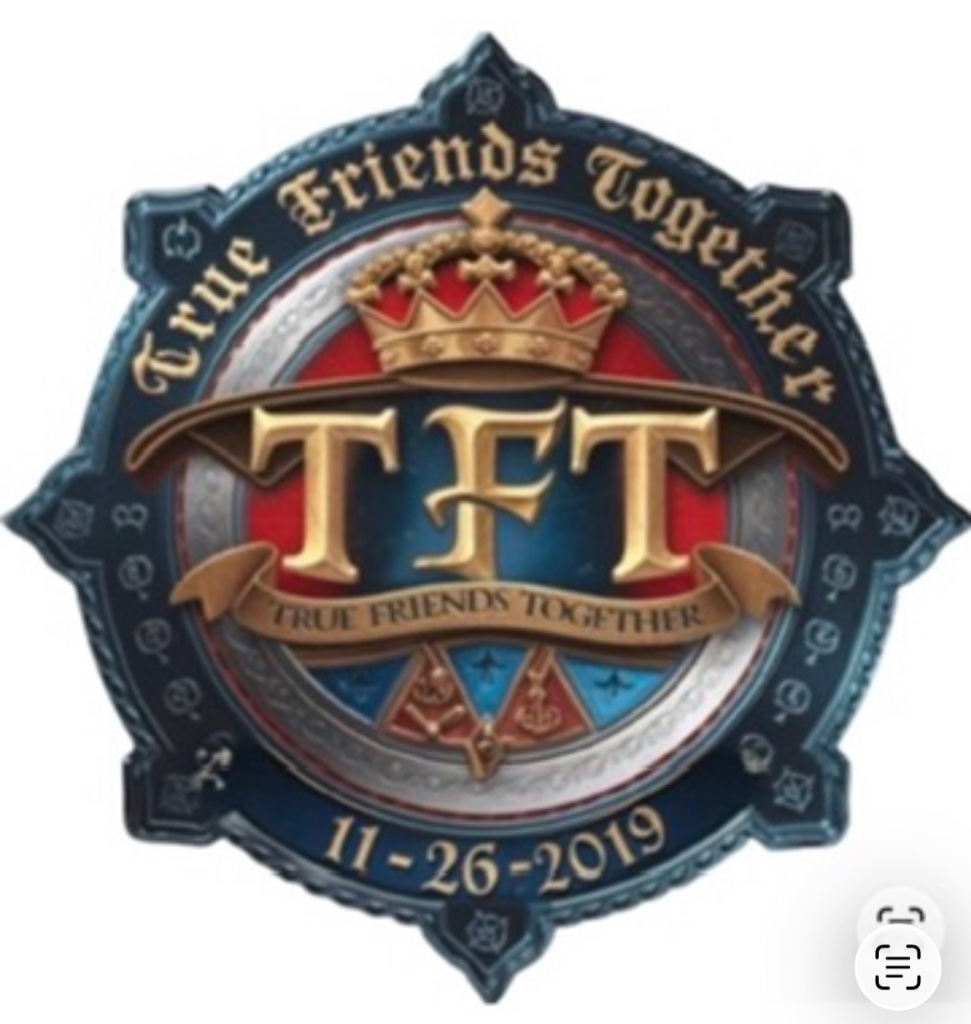 True Friends Together — TFT Family Logo