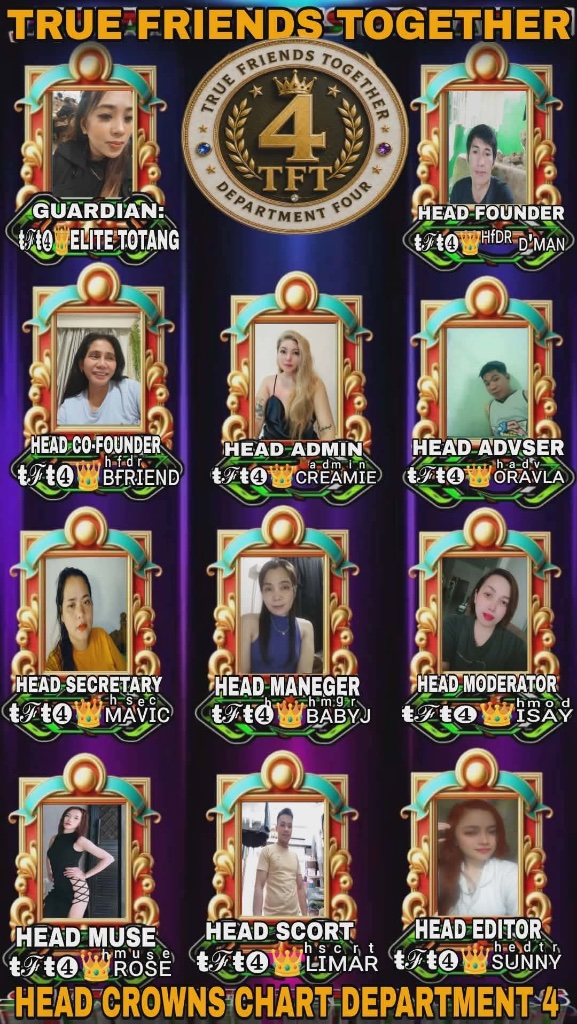 Department Four leader board poster