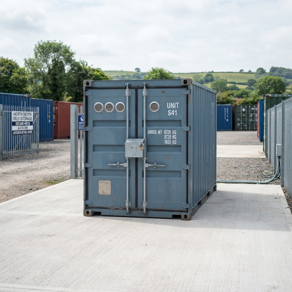 8ft shipping container for self-storage