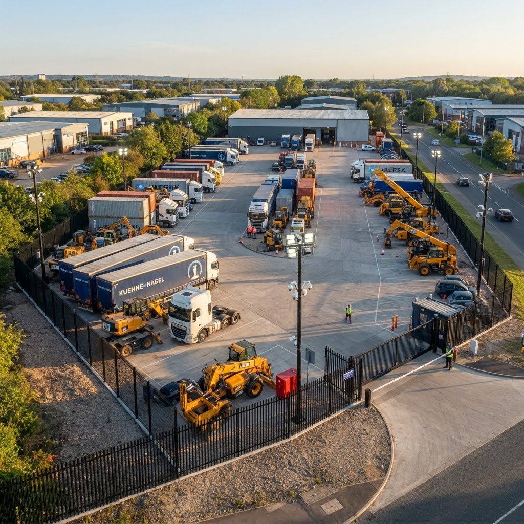 0.5 sq ft commercial yard space