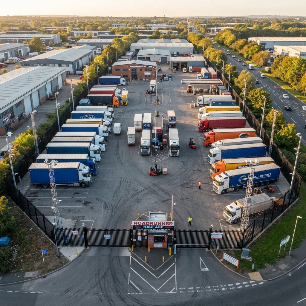7,500 sq ft commercial yard space