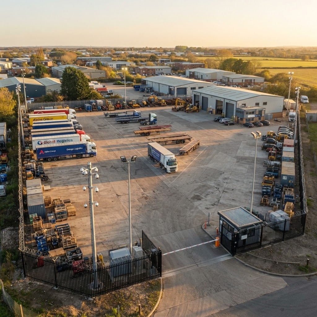 1 sq ft commercial yard space