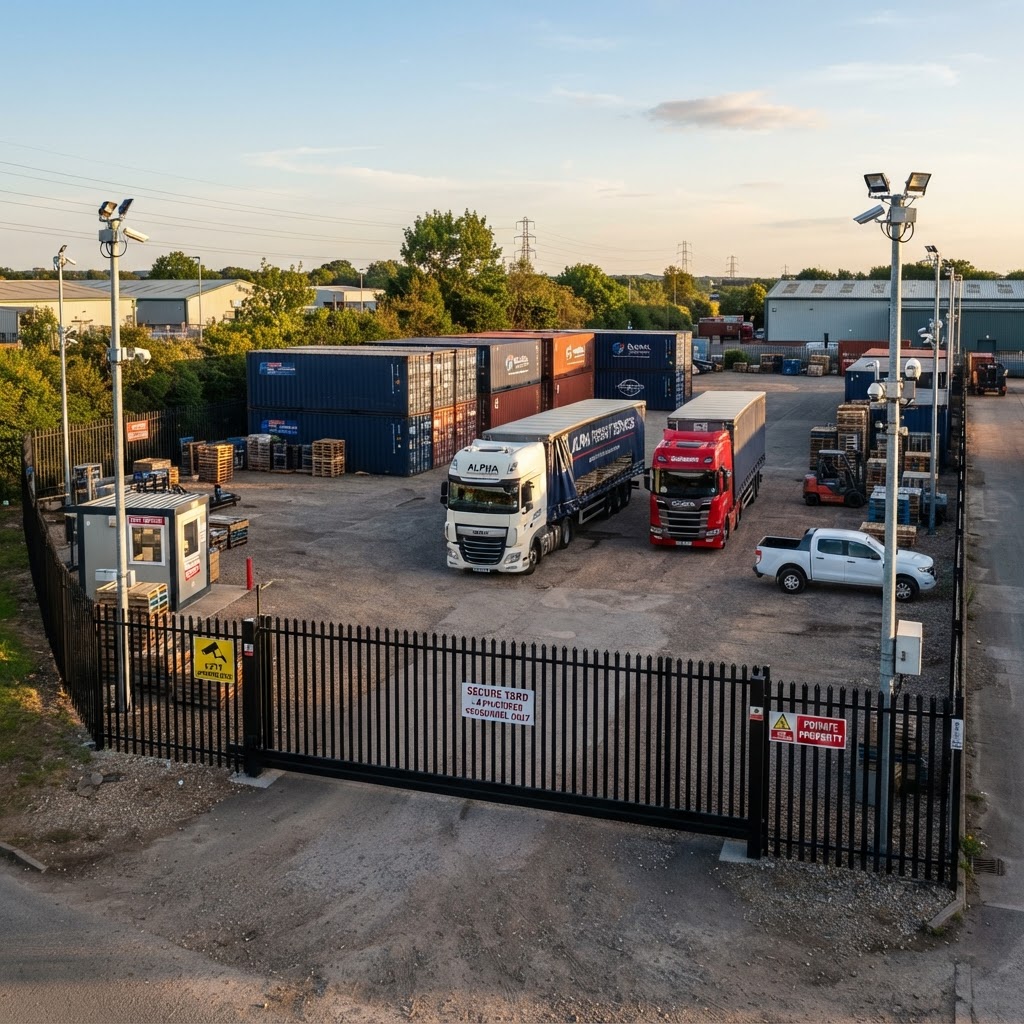 1,000 sq ft commercial yard space