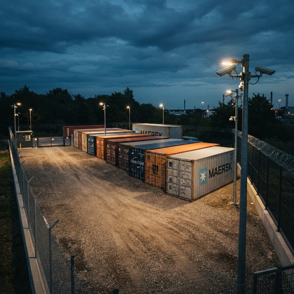 Brand new shipping containers for self-storage in North Devon